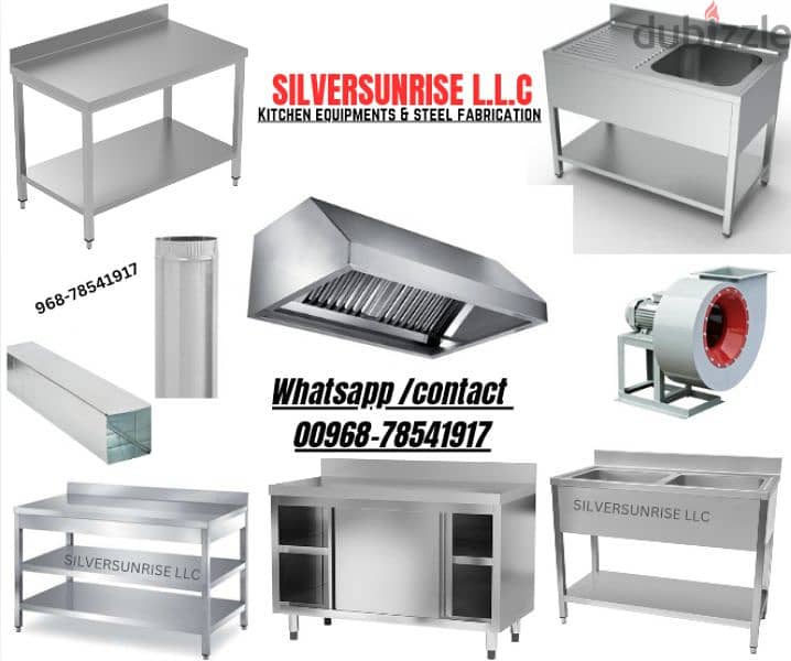 fabricating stainless steel & selling kitchen equipments 1