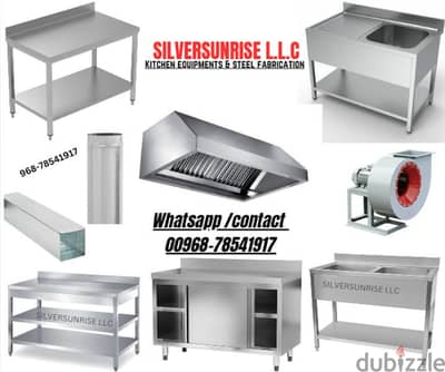 manufacturing stainless steel kitchen for restaurant & coffieshop