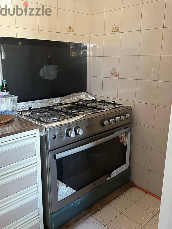 used fridge and cooker 1