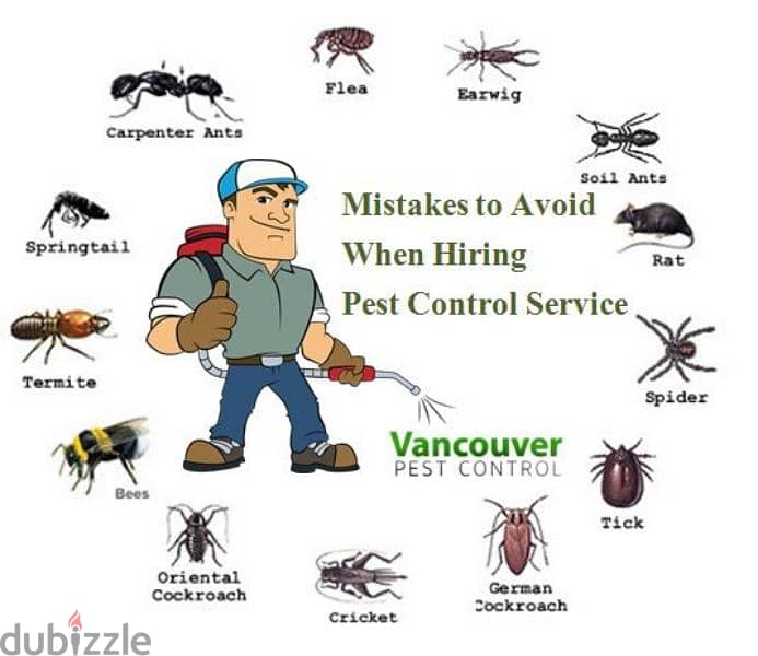 مكافحة الحشرات وتنظيف المباني Cleaning’s & Pest Control Services 7