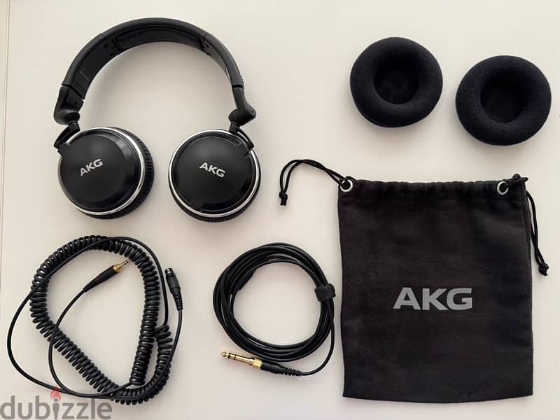 AKG K182 Over-Ear Headphones 0