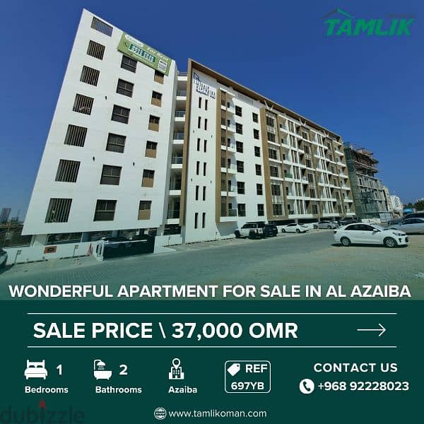 Wonderful Apartment for Sale in Al Azaiba | REF 697YB 0