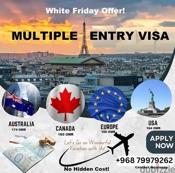 USA visa, Canada visa, Schengen visa 0