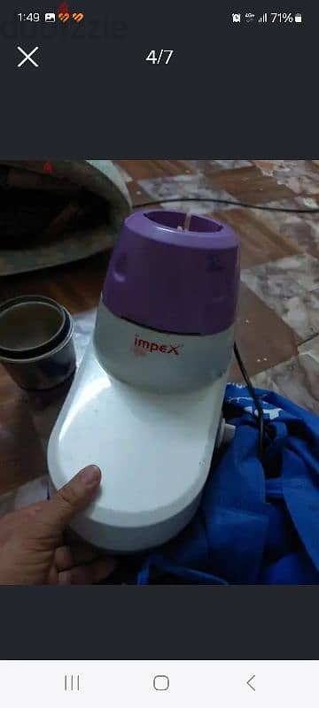 juice machine inpex750w 3