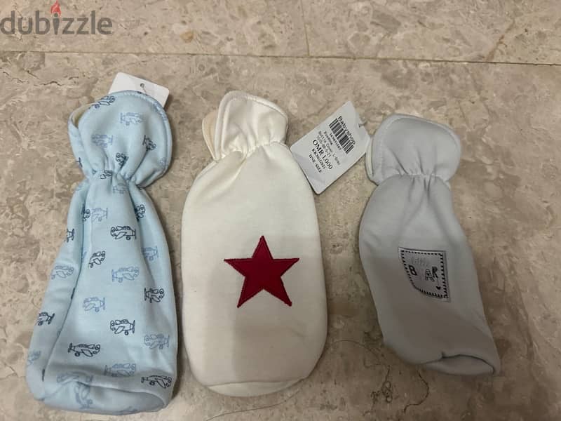 NEW Baby items each picture 1 OMR 6