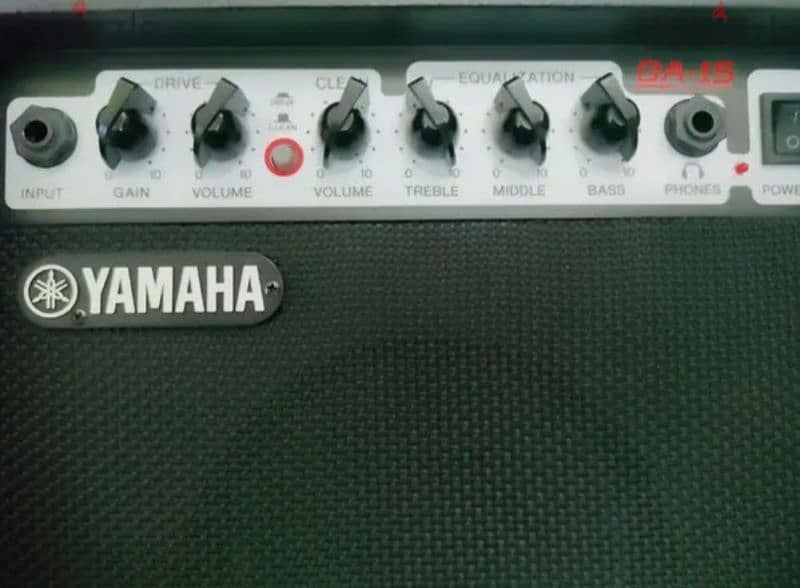 Yamaha Electric guitar with amplifier and other Accessories 2