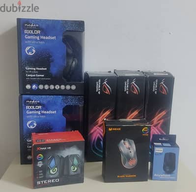 Gaming Accessories for Sale , Gaming headphones, Mousepad RGB ,