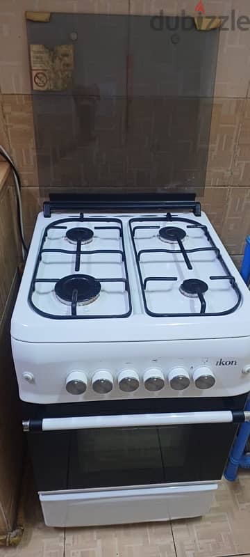 cooking range with gas cylinder under warranty