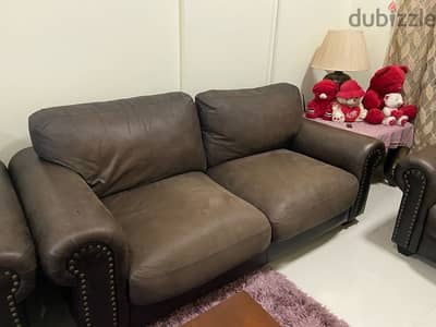 Leather Sofa set