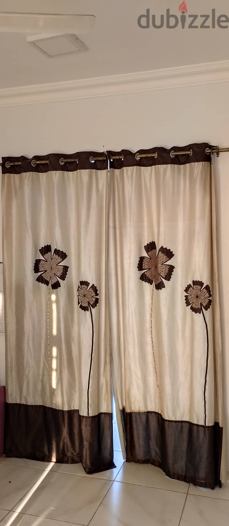 Curtain with rod 3