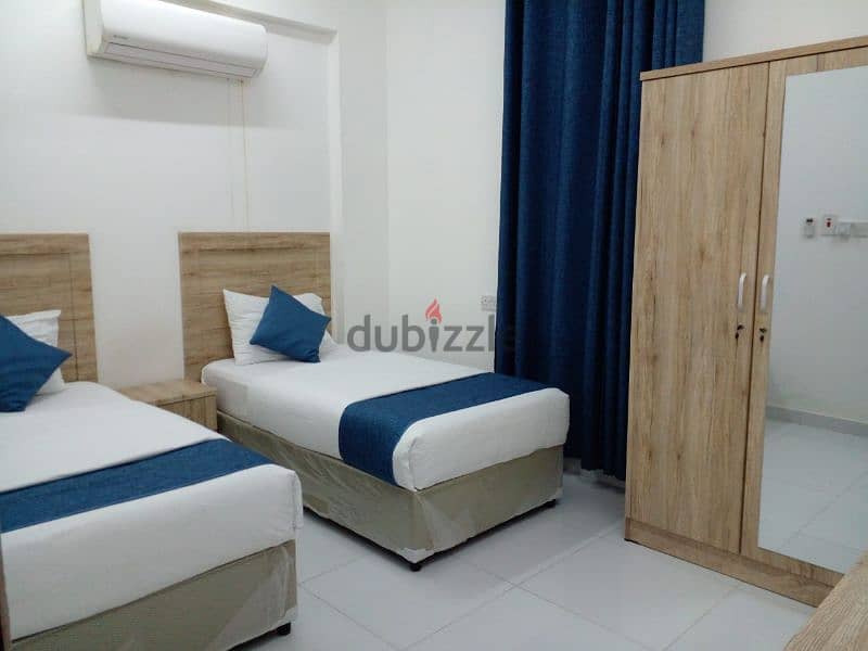 1 BHK furnished 4 rent daily & monthlyغرفة وصالة مفروشة يومى وشهرى 4