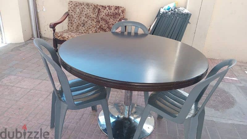 sale. dinning table and. chairs. 3