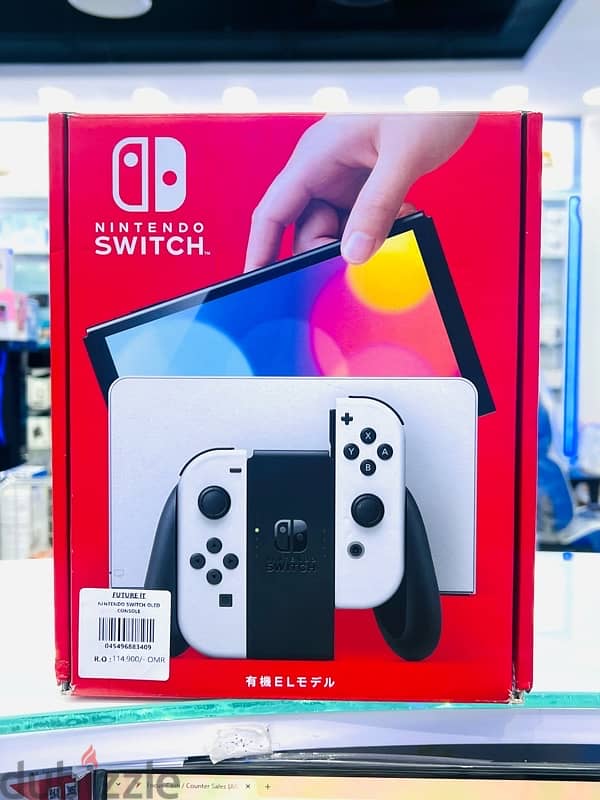 Nintendo switch Oled gaming console 0