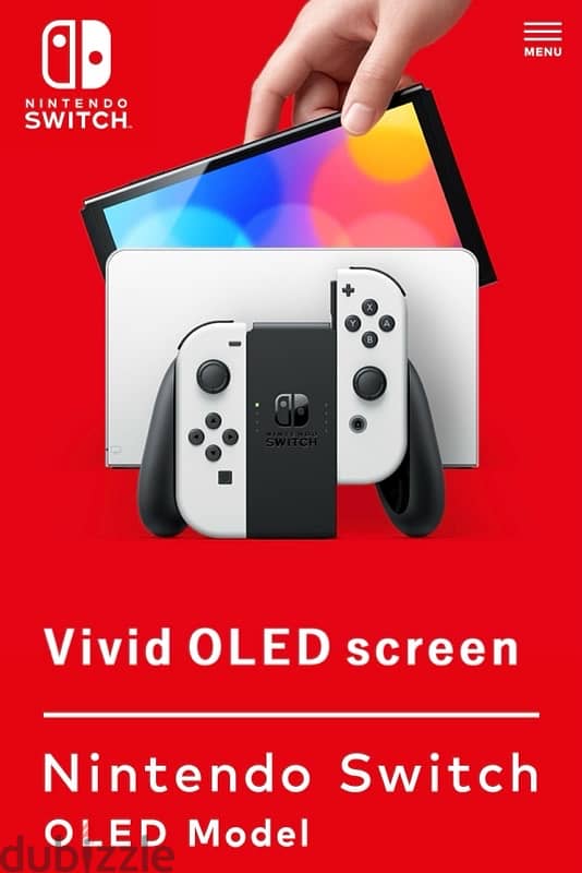 Nintendo switch Oled gaming console 1