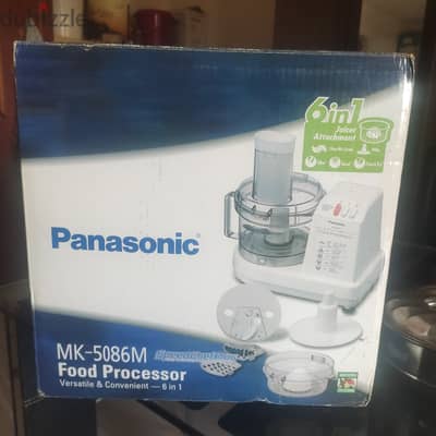 Panansonic Food Processor MK-5086(unused)