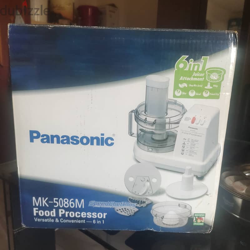 Panansonic Food Processor MK-5086(unused) 0