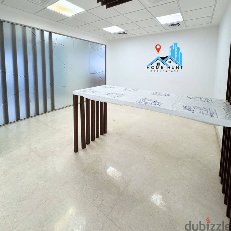 AL QURUM | 378SQM SEMI-FURNISHED OFFICE SPACE FOR RENT 10