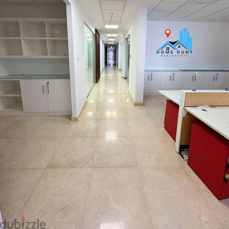 AL QURUM | 378SQM SEMI-FURNISHED OFFICE SPACE FOR RENT 12