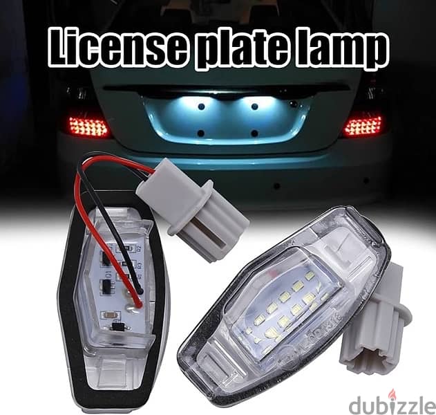 1 PCS Number Plate light for Civic, Accord Honda 0