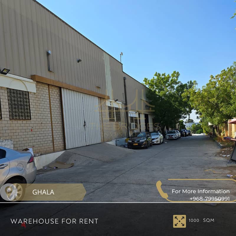 Warehouse for rent in Ghala 22 0