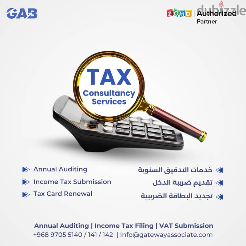 Professional Accounting, Auditing, and VAT/Tax Consulting Services 0