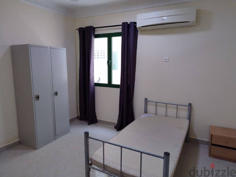 furnished rooms available for an executive male bachelors in ghubrah 0