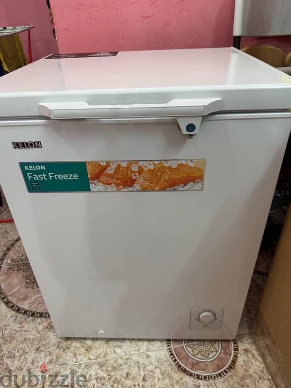 Kelon , 190Ltr Gross Capacity Chest Freezer, White 0