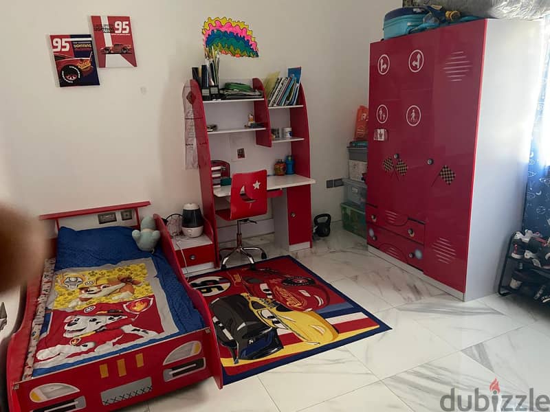 Boy Car Bed Set 1