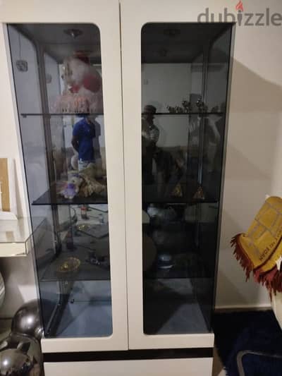 glass cupboard