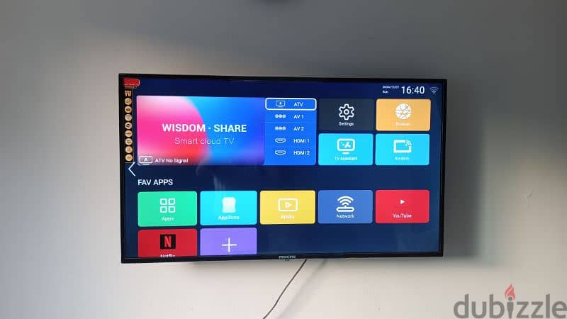 Nikai 43" smart Android TV 0