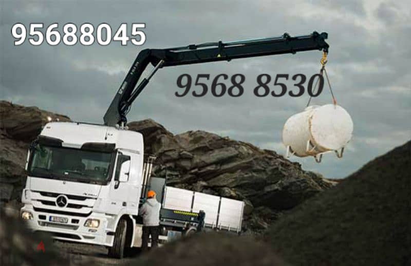 TRUCK HIAB CRANE FOR RENT(9568 8045) شاحنة هياب مع رافعة 10 طن للإيجار 0