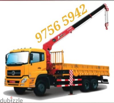 TRUCK HIAP WITH CRANE HIAB  نقل ھیاب رافعة شاحنة کرین ونش  للإيجار