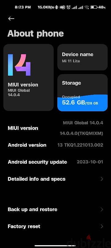 Xiaomi 11 lite 2