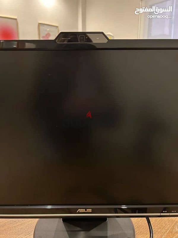 gaming monitor Asus 100 Hertz with HDMI cable webcam type 0