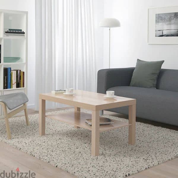 طاوله قهوه جديده بالكرتون من ايكيا coffee table new from ikia 0