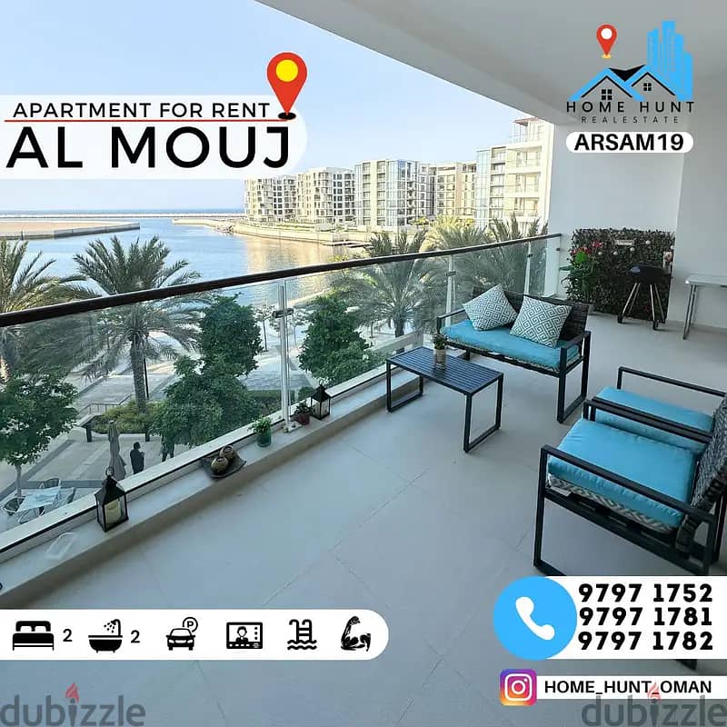 AL MOUJ | STUNNING 2 BHK MARINA VIEW (UNFURNISHED) 0