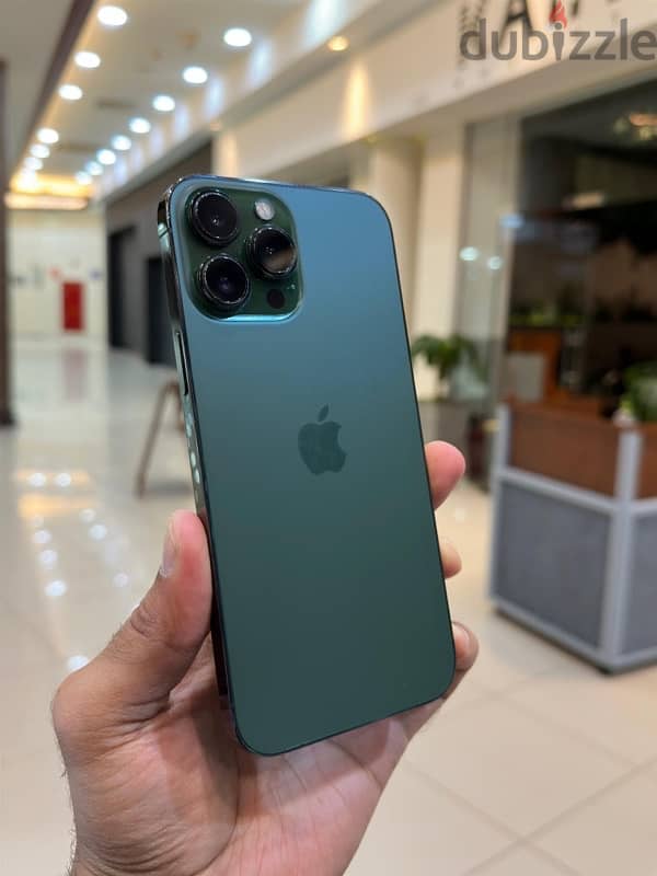 13 pro max , 256 gb green bh 95 % 0