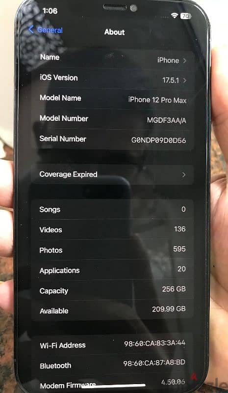 IPhone 12 Pro MAX 256GB 3