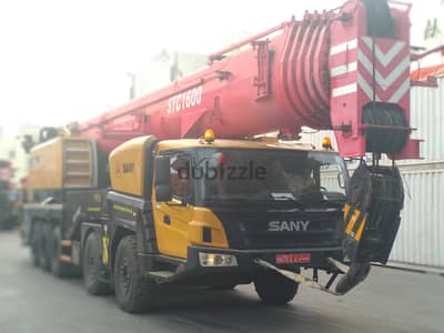 SANY 160 TON CRANE FOR RENT