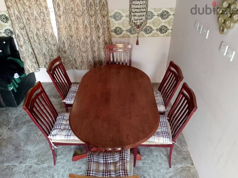 Dining Table 6 chairs for sale 0