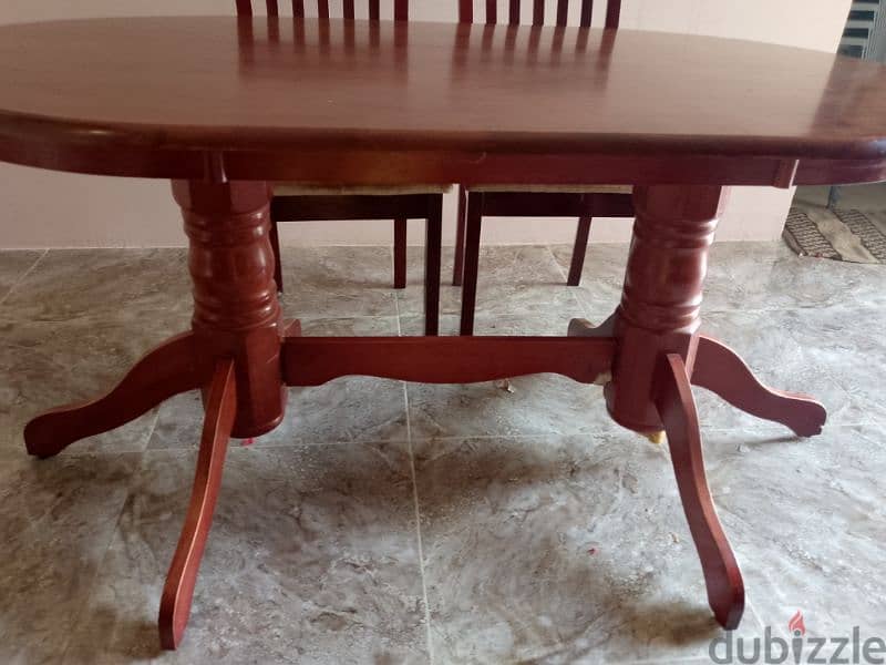 Dining Table 6 chairs for sale 2