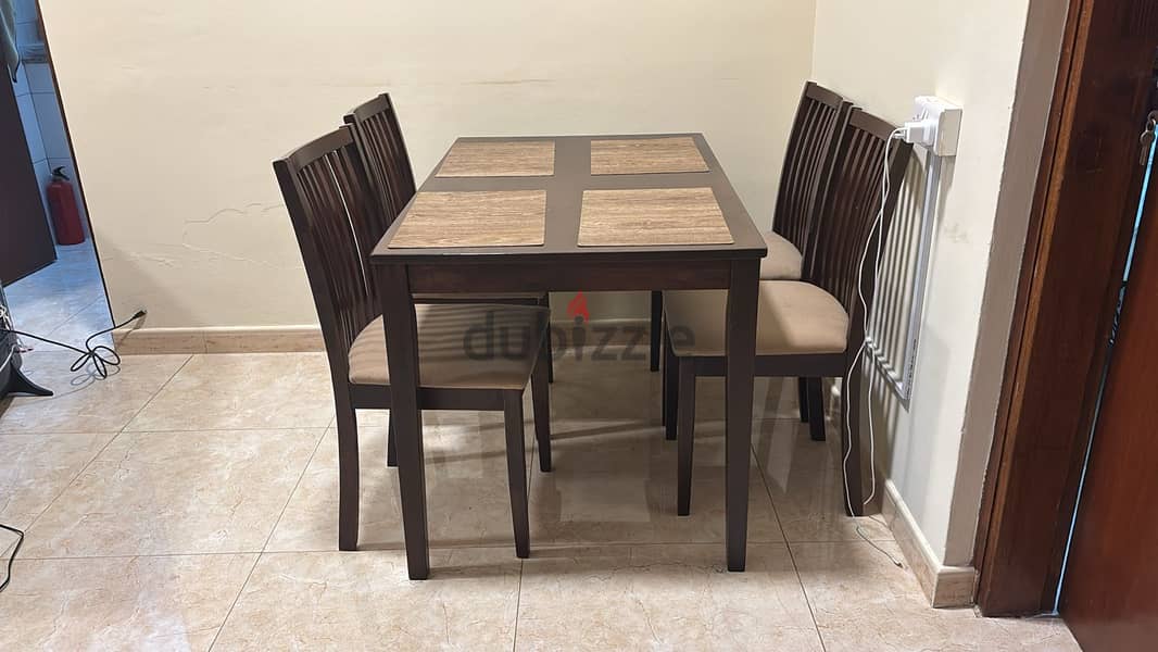 Dining table - 4 seater 1