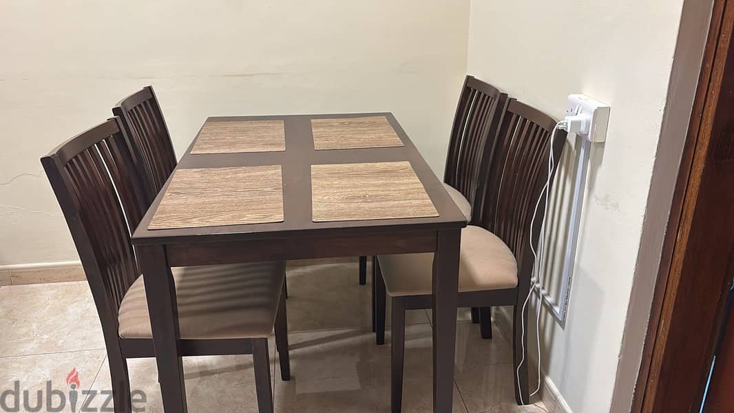 Dining table - 4 seater 2