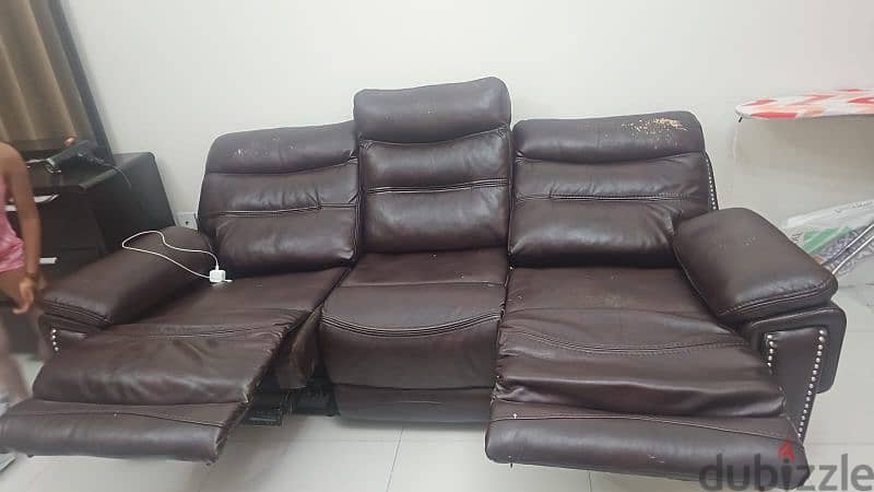 urgent sale danub home recline  sofa 4