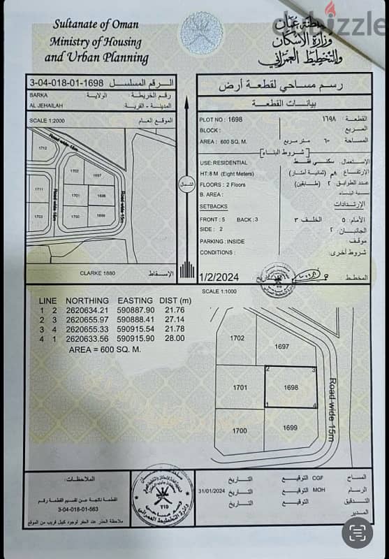 مخطط بركاء (الجحيلة) 0