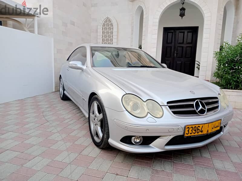 Mercedes-Benz CLK 55 AMG, 2007, 3500 CC 0