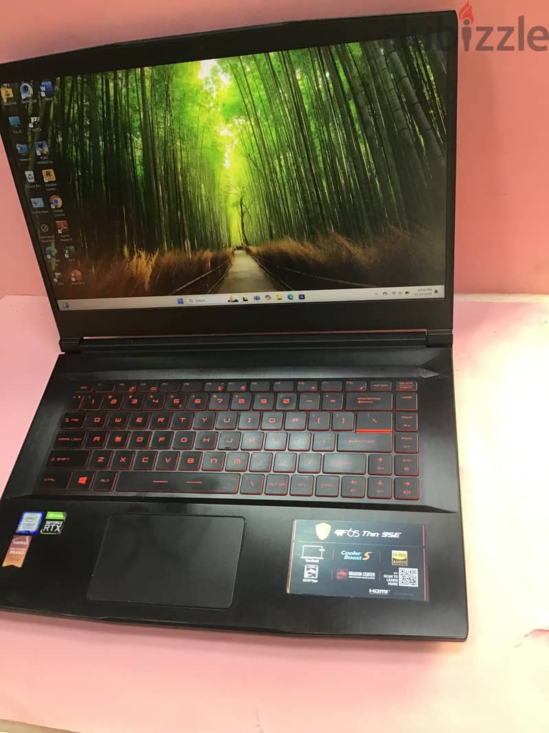 RTX-6GB GRAPHICS CORE i7-H 32GB RAM DDR-4 512GB SSD NVMe--* 2