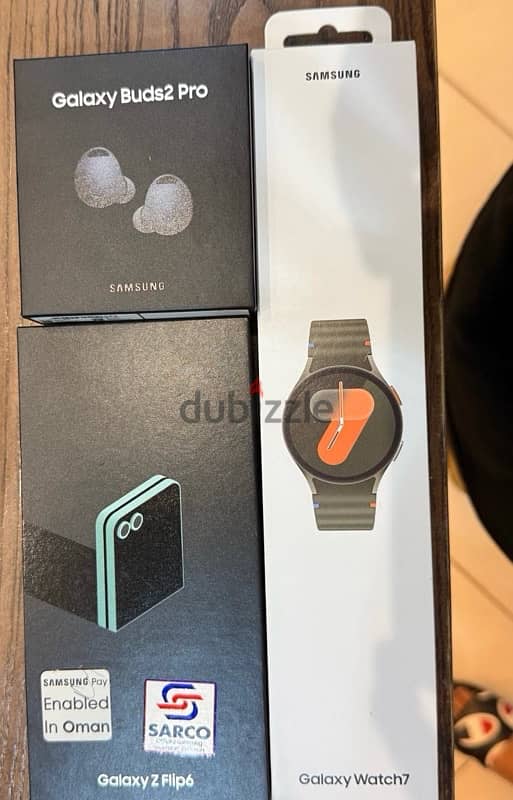 Samsung Z Flip 6, Galaxy Watch 7 & Galaxy Buds 2 Pro 0