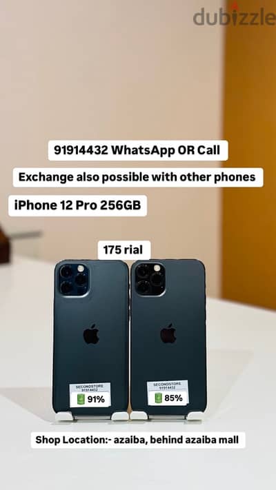 Apple IPhone 12 Pro 256 GB very good condition