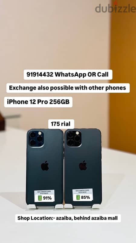 Apple IPhone 12 Pro 256 GB very good condition 0